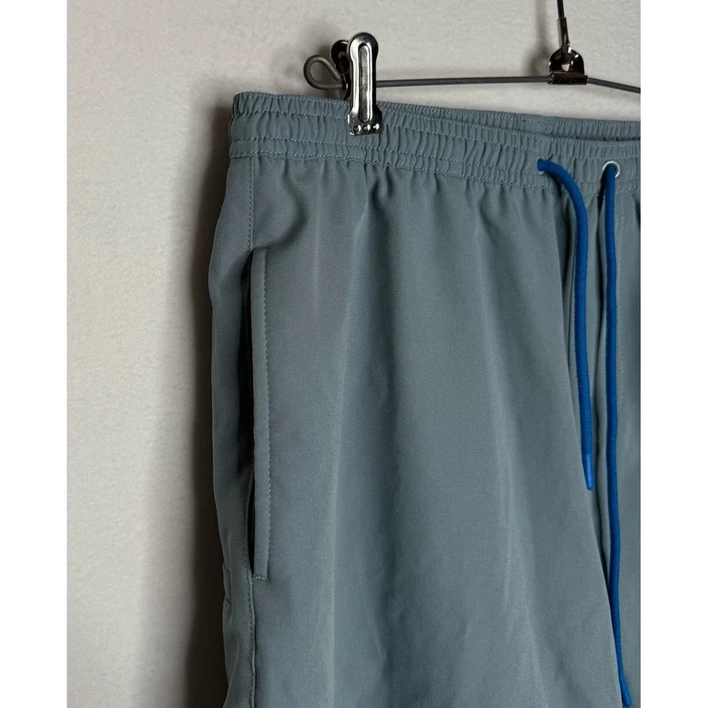 HUK Pursuit Volley Fishing Shorts Lined‎ Mens M Blue Quick Dry Swim Beach EUC